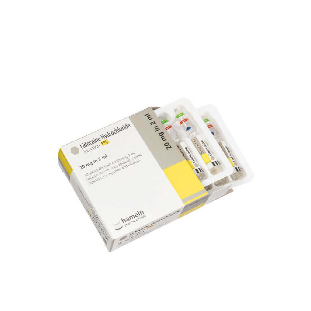 Lidocaine 20mg/2ml